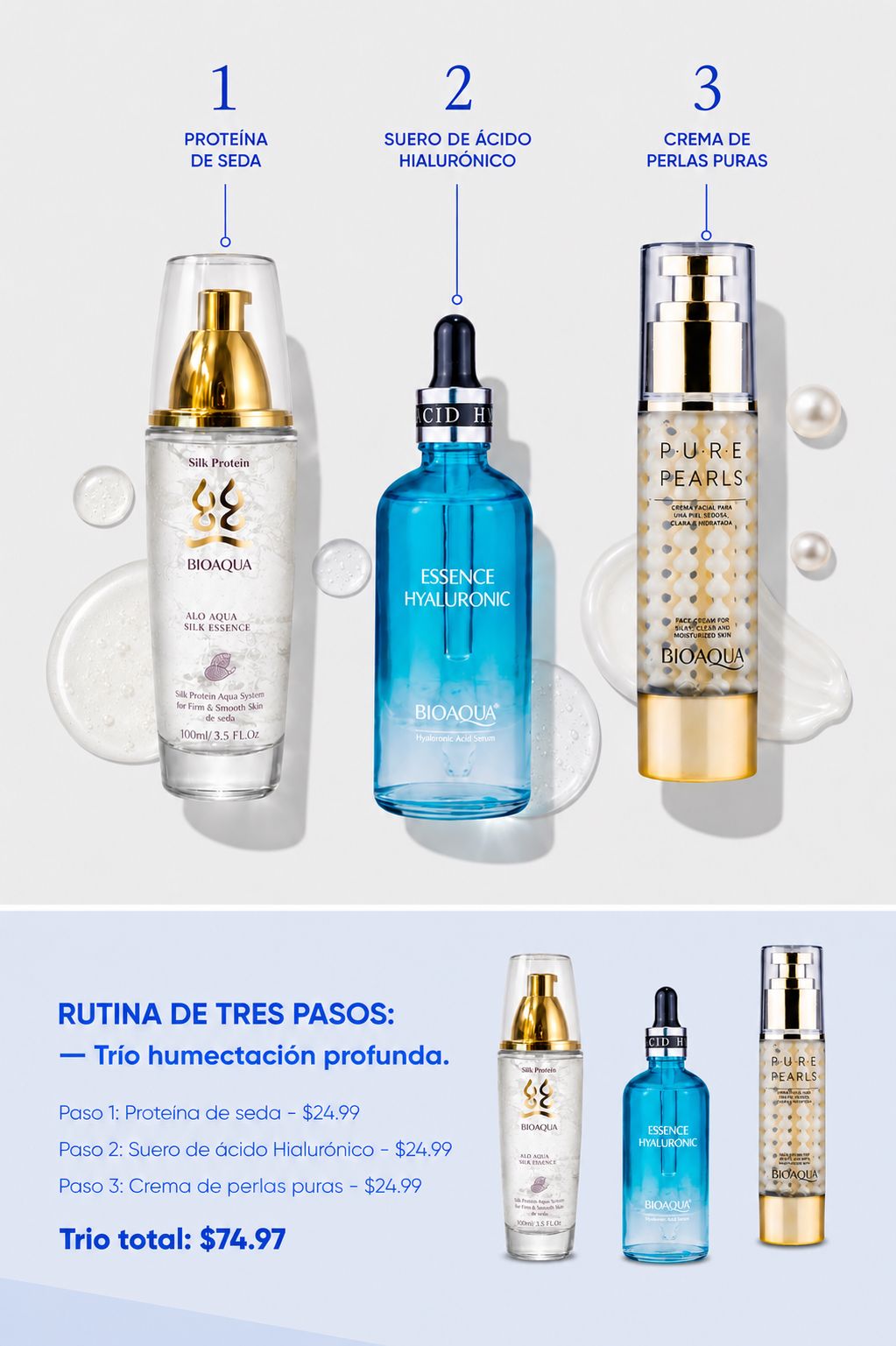 Trío Humectación Profunda