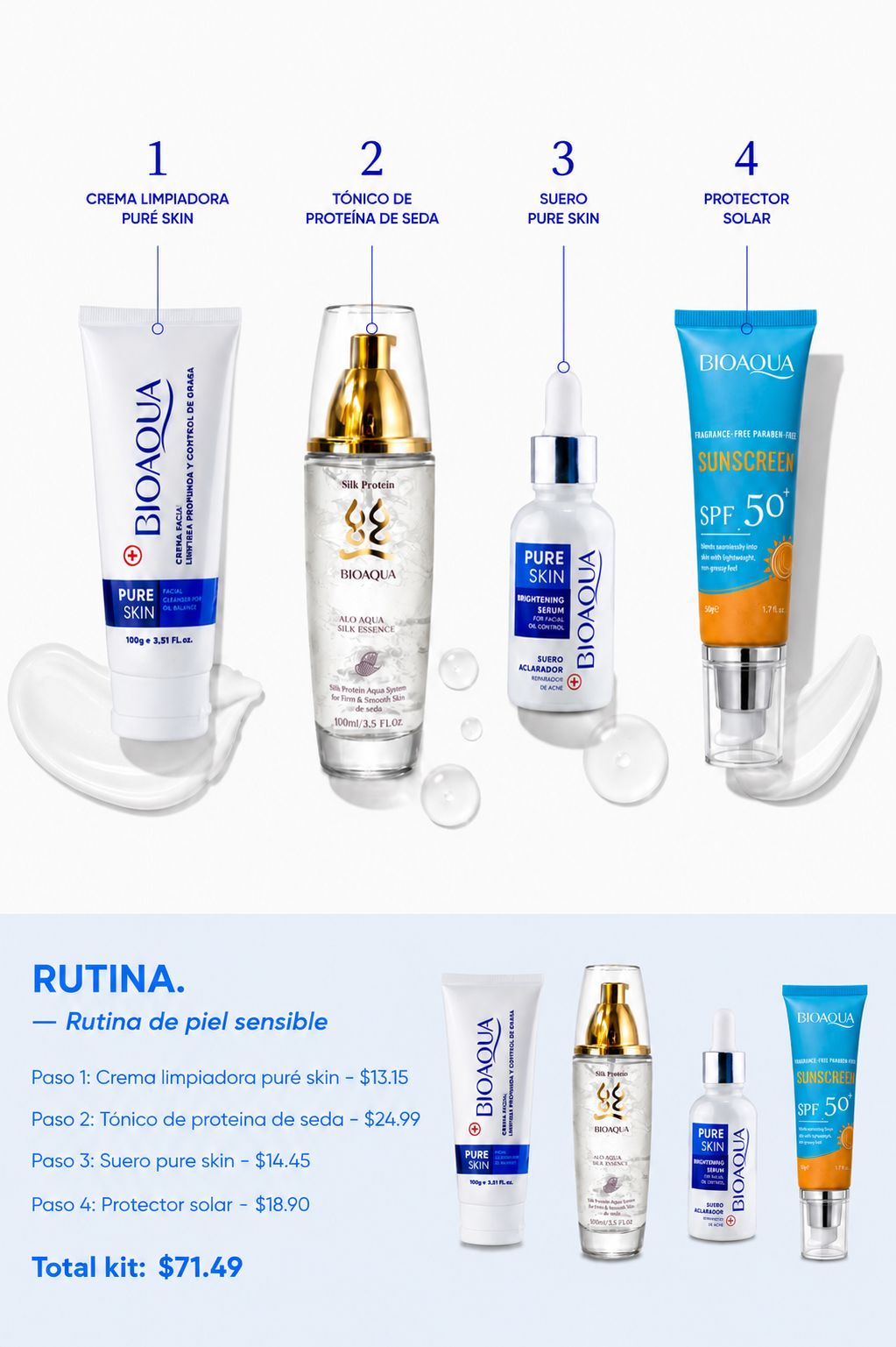 Rutina de Piel Sensible